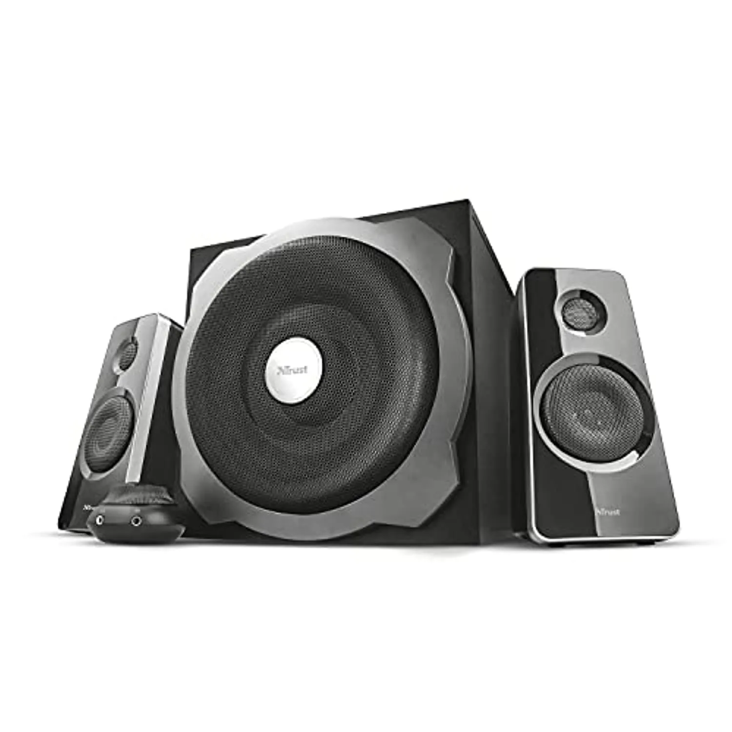 Trust Tytan 2.1 Speaker Set with Subwoofer, Energy Saving, Standard, Black