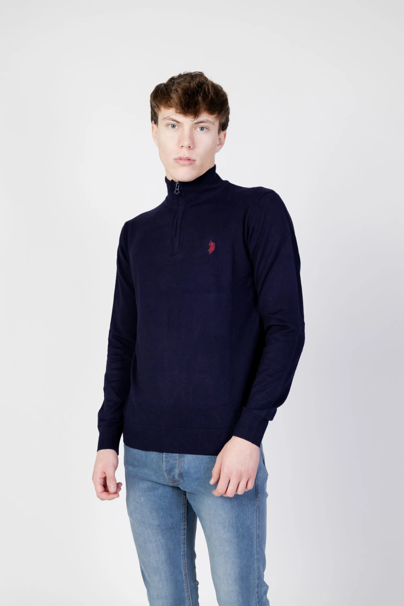 U.s. Polo Assn. KIRK EH03 Blue Sweater