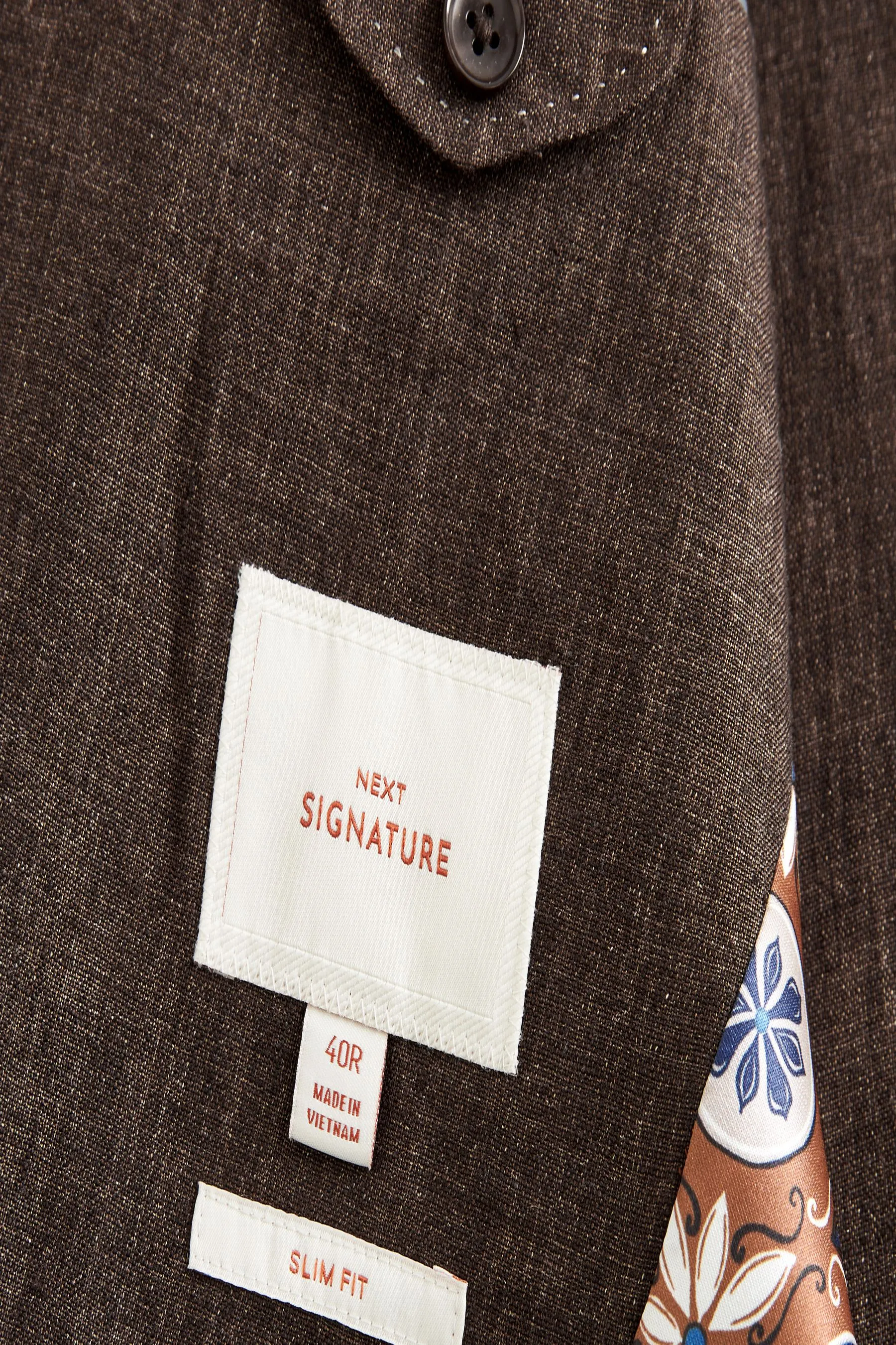 Vestibilità attillata / Slim Signature Leomaster - Completo in lino: Giacca