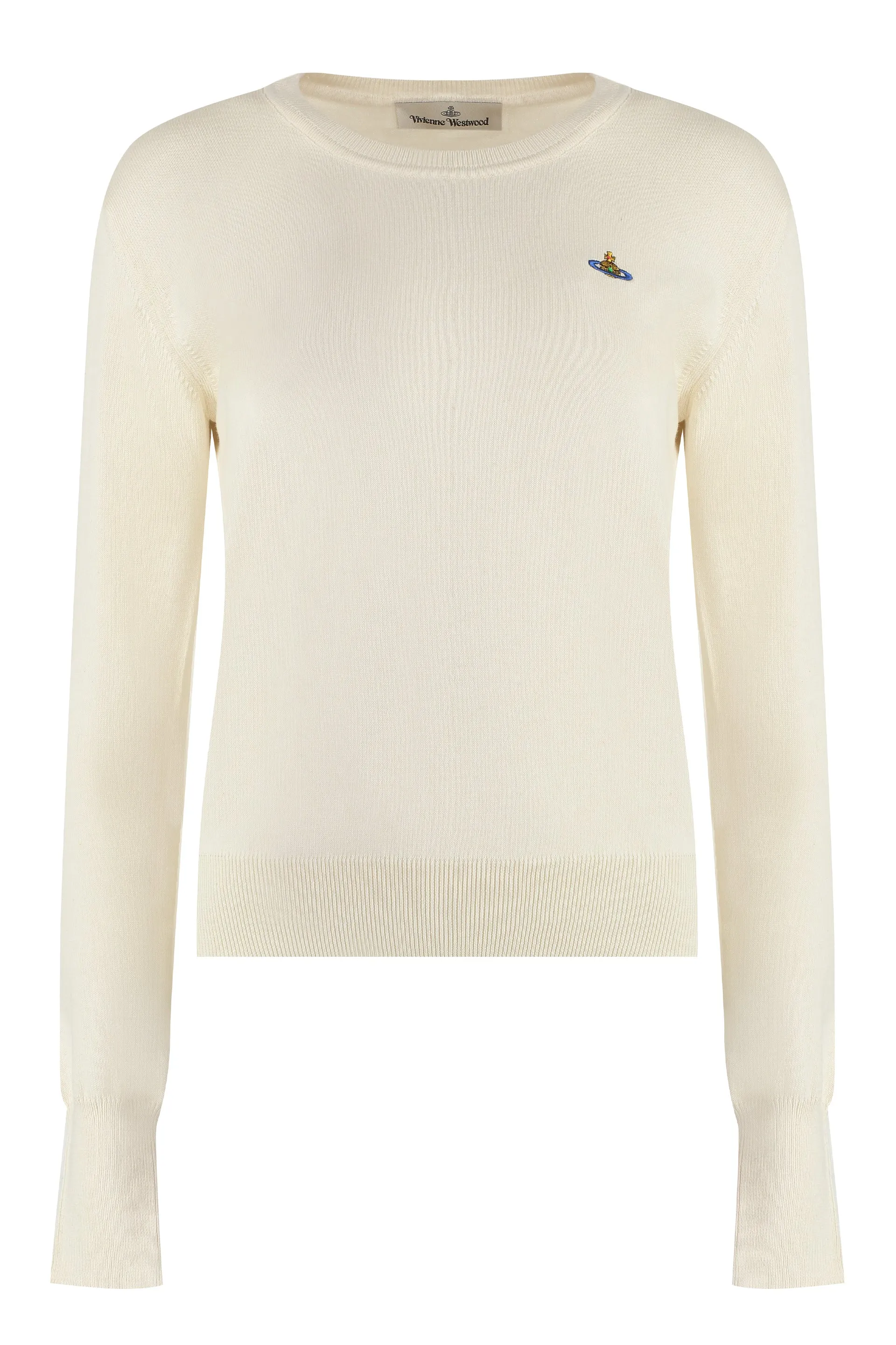 Vivienne Westwood Cotton Crewneck Bea Sweater