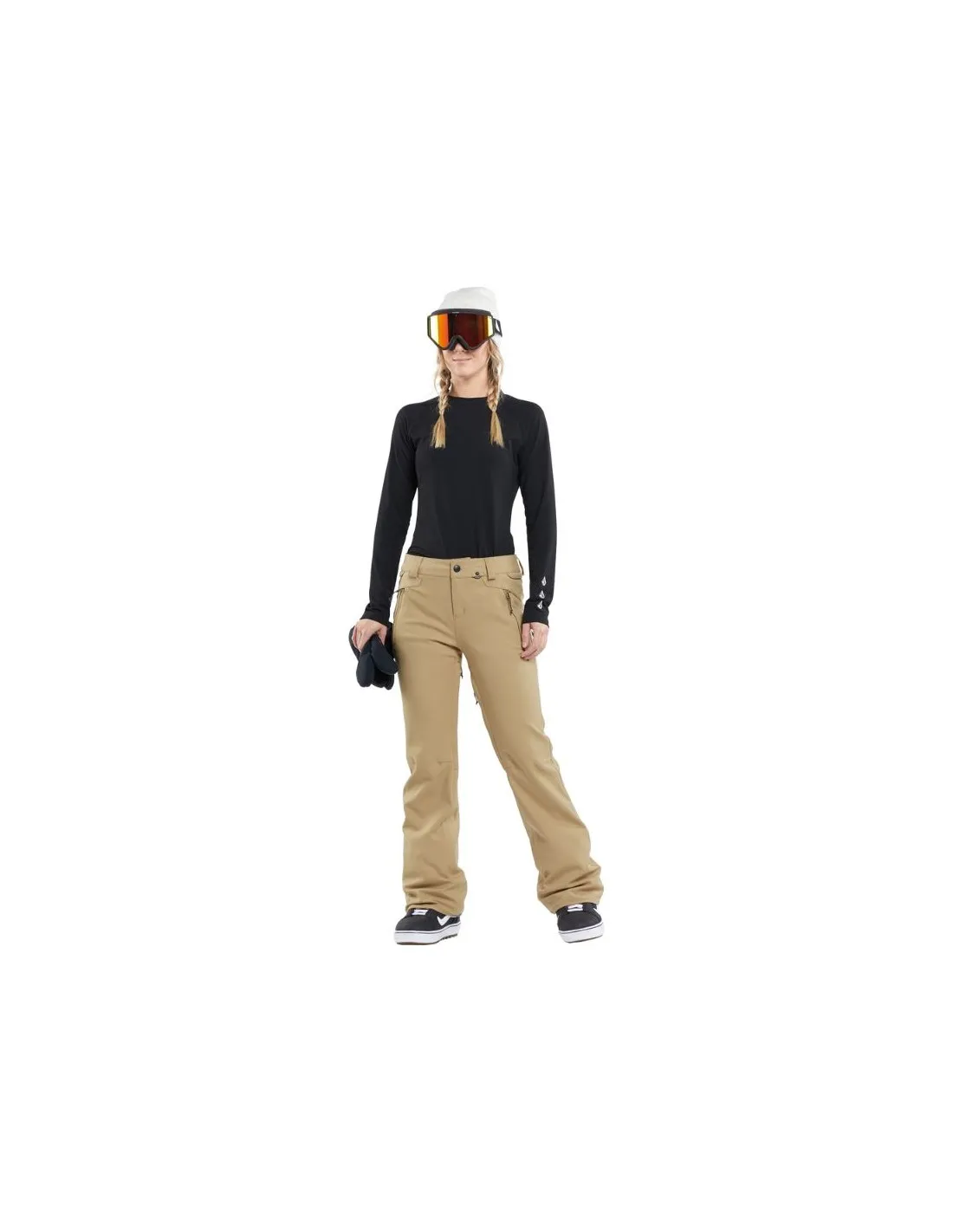 Volcom Species Stretch Pant Dark Khaki Ski Pants