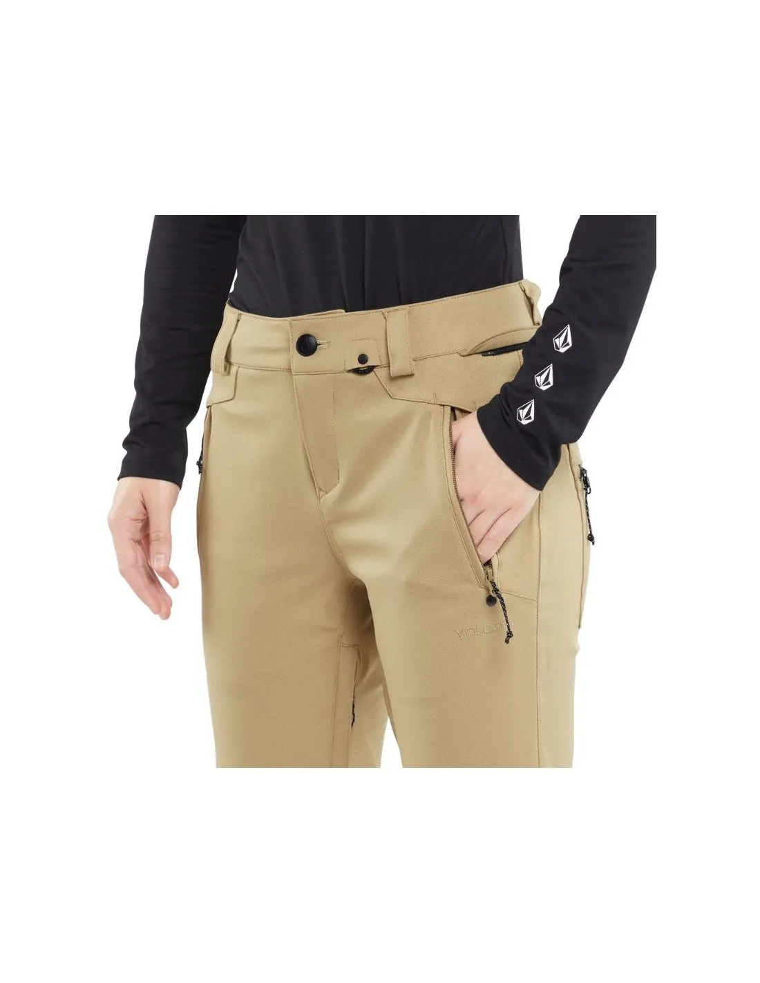 Volcom Species Stretch Pant Dark Khaki Ski Pants