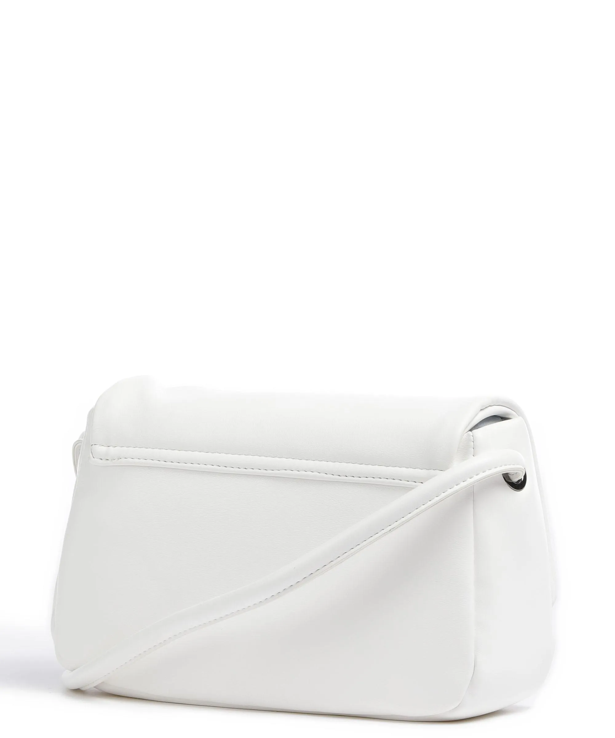 White Synthetic Leather Crossbody Bag by Armani Exchange Alpha