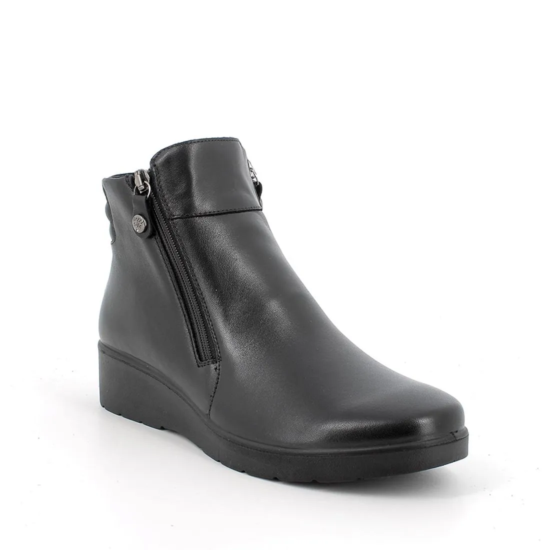 Women's shoes - ENVAL Art. 4755400 black casual ankle boots.